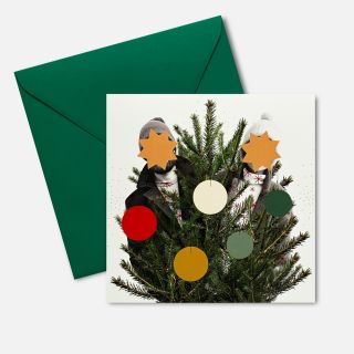 Nakreslete, nalepte fotku, udělejte z vánočního přání osobní dárek. Kreativitě se meze nekladou! . . #ilustrace...