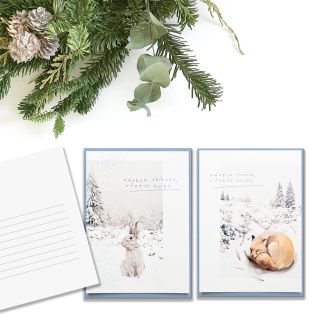 Kéž by letos byly zasněžené! To liška a zajíc se mají, ty si sněhu na našich přáních užívají do sytosti. . . #pozdravzlesa...